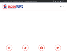 Tablet Screenshot of erdemgrup.com.tr